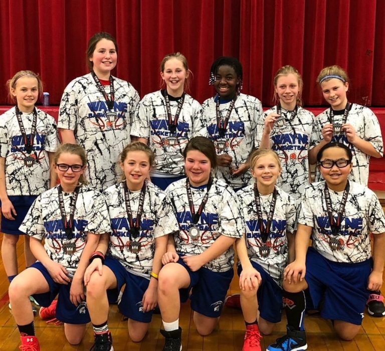 6th Grade Girls - 2nd Place Norfolk Catholic