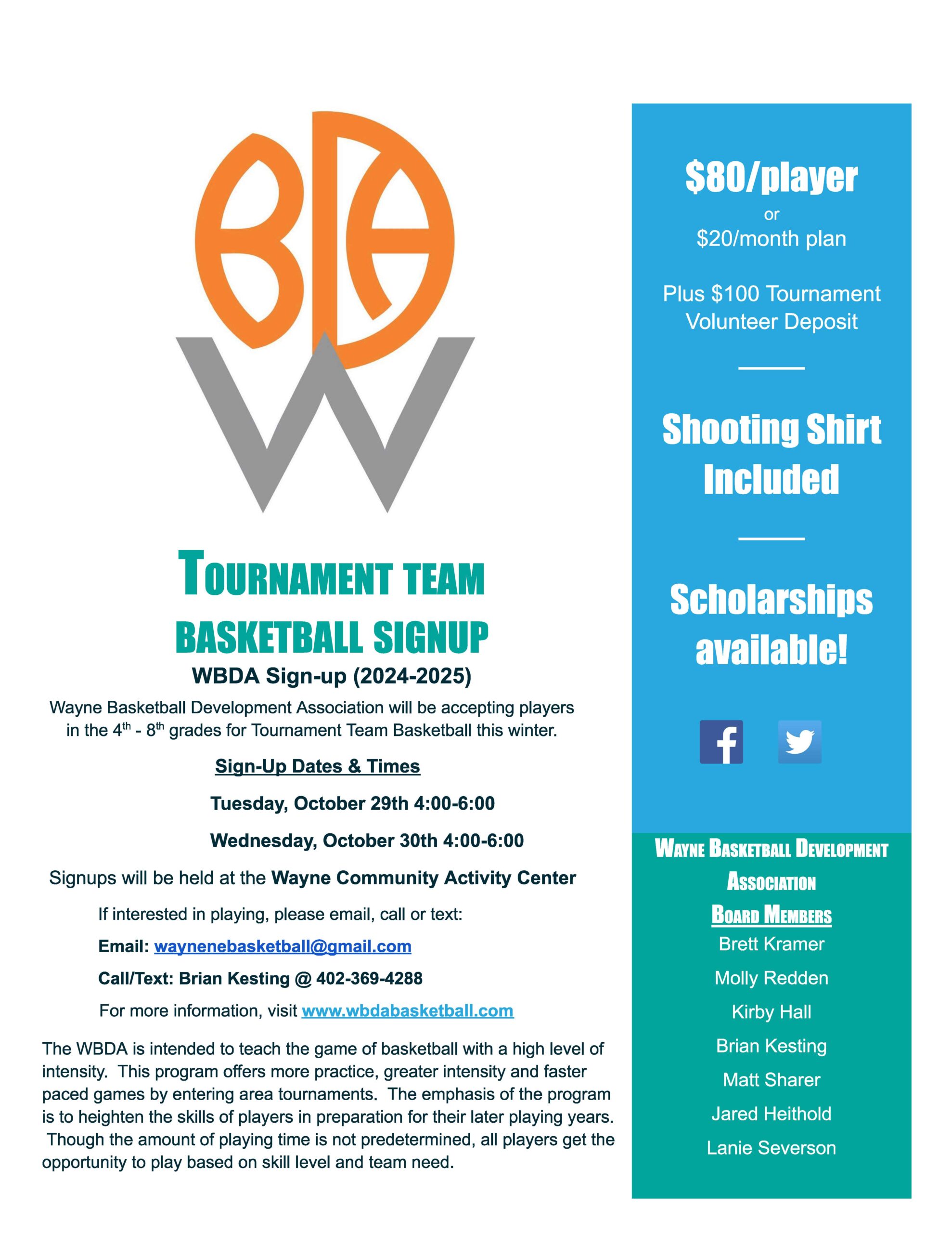 2024 SignUp Flyer