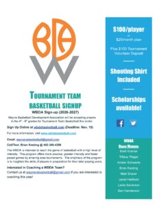 2026-27 Player Signups